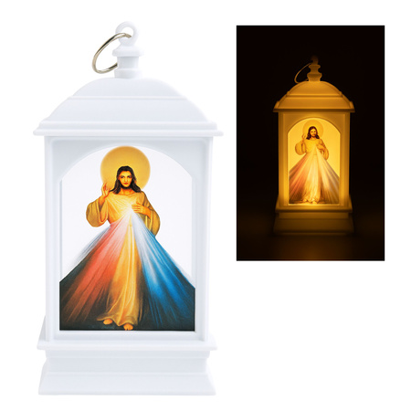 LAMPION ADWENTOWY LATARENKA LATARNIA LED NA BATERIE NA RORATY 13cm