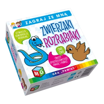 ZWIERZAKI ROZRABIAKI GRA EDUKACYJNA DLA DZIECI MULTIGRA
