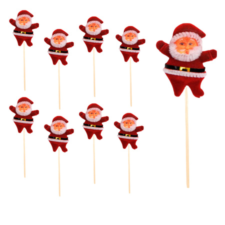 MIKOŁAJ MIKOŁAJE NA PIKU 9SZT OZDOBY DEKORACJA ŚWIĄTECZNA