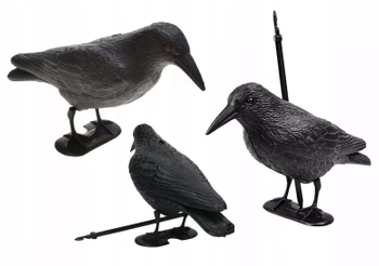 KRUK ODSTRASZACZ PTAKÓW GOŁEBI SZPAKÓW XXL