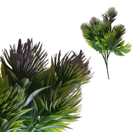 Bukiet sztucznej agawy do wazonu zielona roślina gałązki sztuczne kwiaty