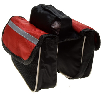 Torba na rower podwójna sakwa rowerowa pokrowec