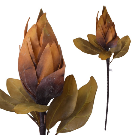 Protea sztuczny kwiat z pianki EVA piankowe sztuczne rośliny kwiaty 85cm