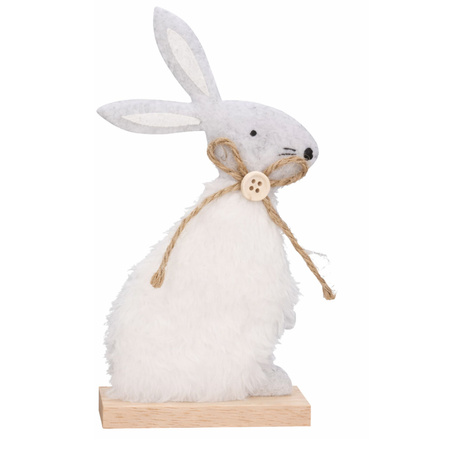 Królik zajączek wielkanocny figurka dekoracyjna ozdoba wielkanocna