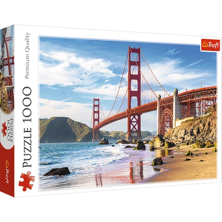 PUZZLE UKŁADANKA MOST GOLDEN GATE, SAN FRANCISCO, USA 1000 el.