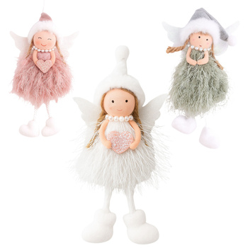 SKRZAT ANIOŁEK LALECZKA PUCHATA ZAWIESZKA BOMBKA NA CHOINKĘ STROIK PREZENT