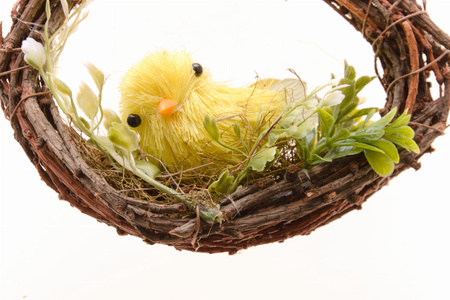 WIANEK STROIK WIELKANOCNY DEKORACJA NA DRZWI