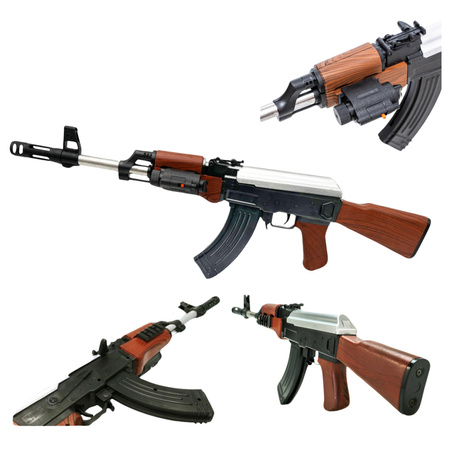 KARABIN AK-47 KALASHNIKOV PISTOLET NA KULKI REPLIKA + 1000 KULEK