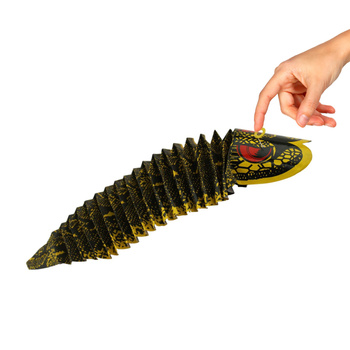 ZABAWKA WĄŻ DLA DZIECI NA SZNURKU PAPIEROWY WĘŻE