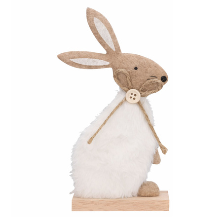 Królik zajączek wielkanocny figurka dekoracyjna ozdoba wielkanocna