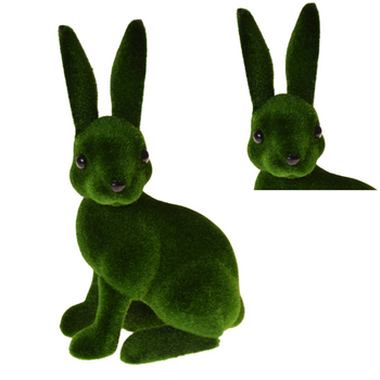 ZAJĄC ZAJĄCZEK WIELKANOCNY FLOKOWANY KRÓLIK DUŻY