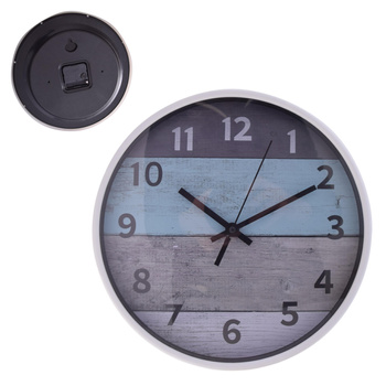 ZEGAR ŚCIENNY 30cm CICHY NOWOCZESNY ZEGARY ŚCIENNE NA ŚCIANĘ