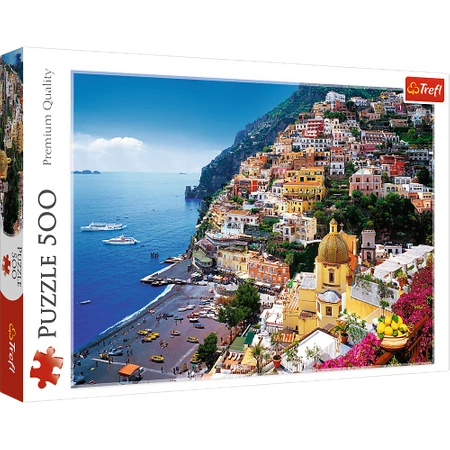 PUZZLE UKŁADANKA POSITANO WYBRZEŻE AMALFICKIE WŁOCHY 500 el. 