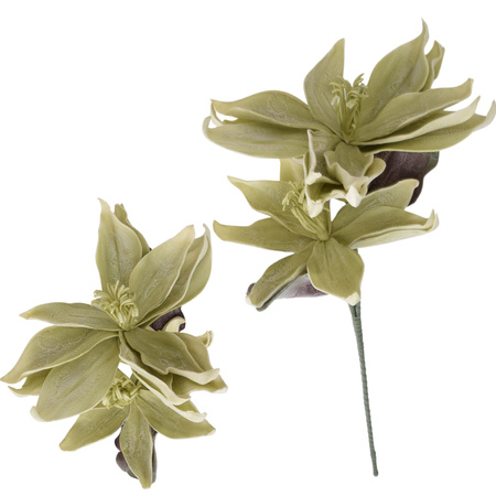 SZTUCZNE KWIATY ROŚLINY GAŁĄZKI GAŁĄZKA MAGNOLIA MAGNOLIE PIANKOWE 90 cm