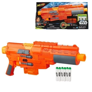 NERF WYRZUTNIA STAR WARS GLOWSTRIKE 6 STRZAŁEK