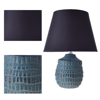 LAMPA BIURKOWA NOCNA STOŁOWA NA BIURKO CERAMICZNA GLAMOUR