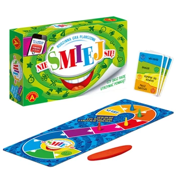 RODZINNA GRA PLANSZOWA NIE ŚMIEJ SIĘ! ALEKSANDER