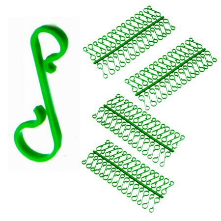 HACZYKI ZAWIESZKI DO BOMBEK OZDÓB CHOINKOWYCH WIESZAKI ZIELONE ŚWIĘTA 120szt