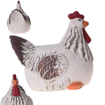 KURA KURKA CERAMICZNA FIGURKA DEKORACYJNA OZDOBA DEKORACJA 26cm
