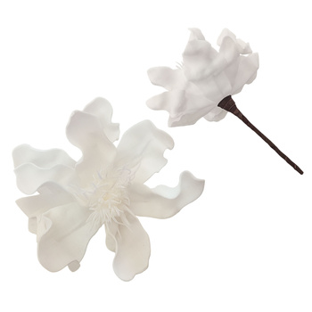 SZTUCZNE KWIATY ROŚLINY GAŁĄZKI GAŁĄZKA MAGNOLIA MAGNOLIE PIANKOWE 30cm