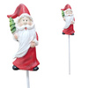 Mikołaj na patyku piku dekoracja ozdoba do stroika doniczki świąteczna 