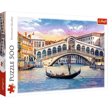 PUZZLE UKŁADANKA MOST RIALTO WENECJA 500 el.