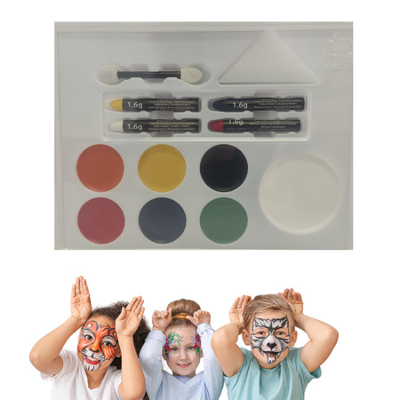 KOLOROWE KREDKI DO MALOWANIA TWARZY CIAŁA BUZI TATUAŻY BEZPIECZNE