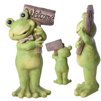 ŻABA ŻABKA DEKORACJA OGRODOWA FIGURKA DO OGRODU OZDOBNE FIGURKI 45cm