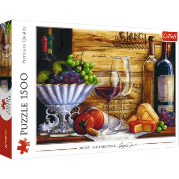 Puzzle układanka TREFL 1500EL. W winnicy