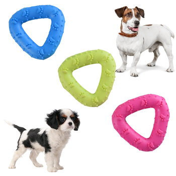 ZABAWKA DLA PSA PSÓW SZCZENIAKA GUMOWY GRYZAK Z WYPUSTKAMI