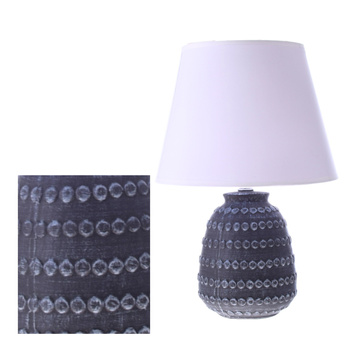 LAMPA BIURKOWA NOCNA STOŁOWA NA BIURKO CERAMICZNA GLAMOUR