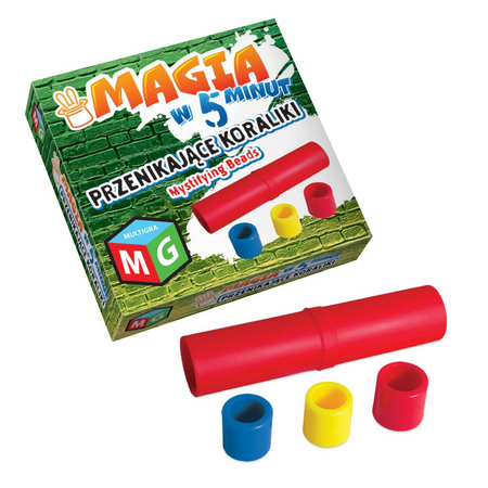 ZESTAW DO ROBIENIA MAGICZNYCH SZTUCZEK PRZENIKAJĄCE KORALIKI