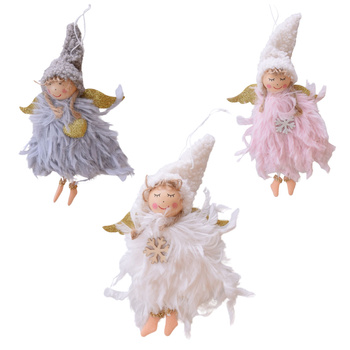 SKRZAT ANIOŁEK LALECZKA PUCHATA ZAWIESZKA BOMBKA NA CHOINKĘ STROIK PREZENT