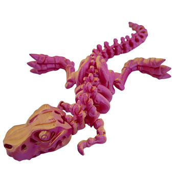 SMOK 3D FIGURKA PRZEGUBIWA KRYSZTAŁOWY DLA DZIECI ZABAWKA DRAGON