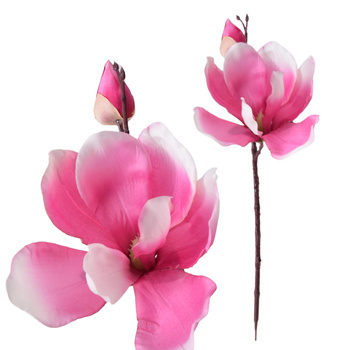 SZTUCZNE KWIATY ROŚLINY GAŁĄZKI GAŁĄZKA MAGNOLIA MAGNOLIE