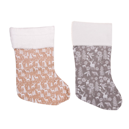 SKARPETA MIKOŁAJA NA PREZENT WOREK POD CHOINKĘ