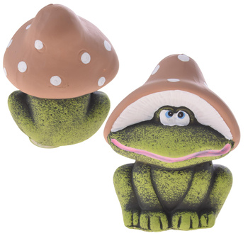 ŻABA FIGURKI OGRODOWE ŻABY ŻABKA ŻABKI NA TARAS DEKORACJE OZDOBY DO OGRODU 17cm