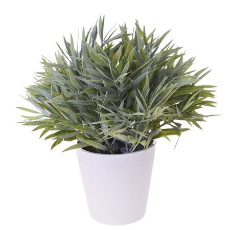 ROŚLINA TRAWA KWIAT W DONICZCE SZTUCZNE KWIATY W DONICZKACH GĘSTA JAK ŻYWA 