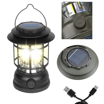 LAMPKA LAMPA TURYSTYCZNA LED KEMPINGOWA NAMIOT BIWAK AKUMULATOROWA USB-C