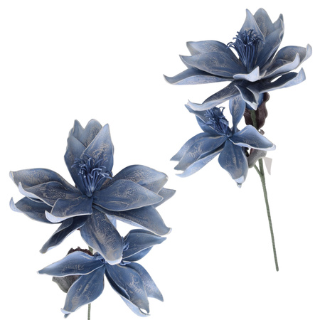 SZTUCZNE KWIATY ROŚLINY GAŁĄZKI GAŁĄZKA MAGNOLIA MAGNOLIE PIANKOWE 90 cm