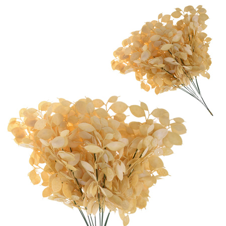 BUKIET BUKIECIK LISTKI LIŚCIE GĘSTE GAŁĄZKI GAŁĄZKA SZTUCZNE KWIATY 12szt