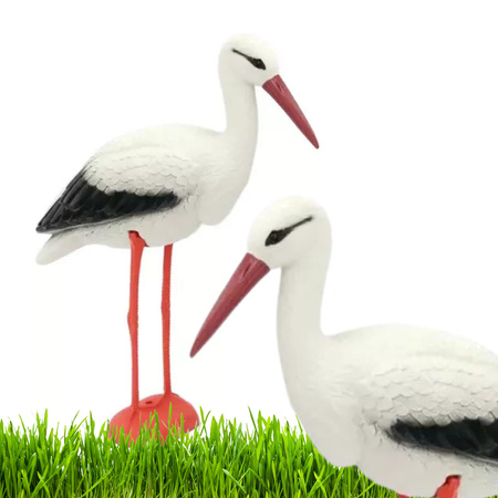 Bocian ogrodowy figurka do ogrodu XXL