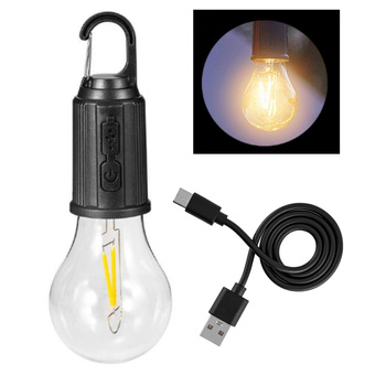 LAMPKA LAMPA TURYSTYCZNA LED ŻARÓWKA KEMPINGOWA NAMIOT BIWAK AKUMULATOROWA USB-C