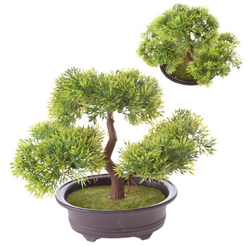 SZTUCZNE DRZEWKO W DONICZCE BONSAI SZTUCZNE KWIATY JAK ŻYWE