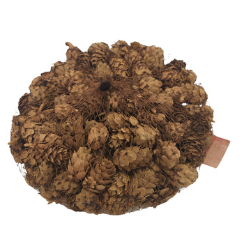 Naturalne szyszki drobne ozdobne świerkowe świerk zestaw do dekoracji na stroik