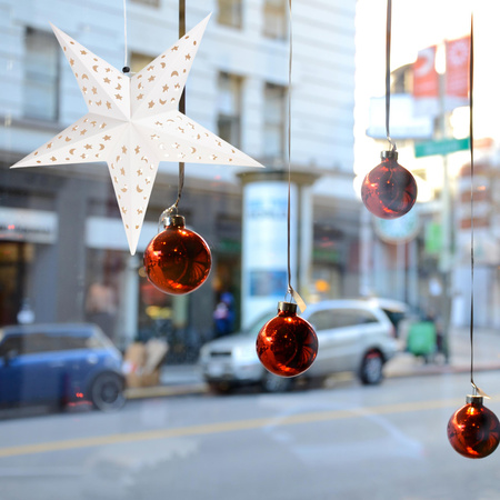 SKŁADANA GWIAZDA PAPIEROWA TEKTUROWA 3D ZAWIESZKA 30 cm