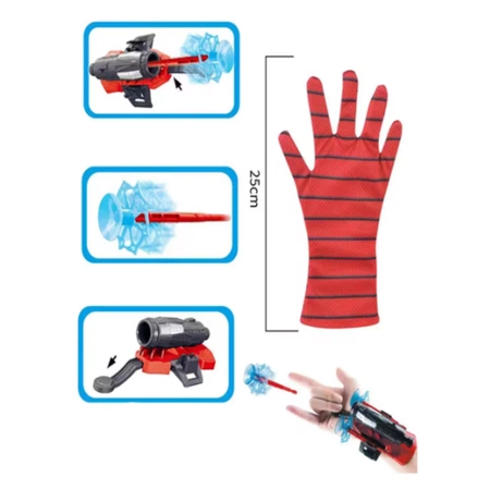 RĘKAWICA WYRZUTNIA SUPER BOHATER SPIDER MAN