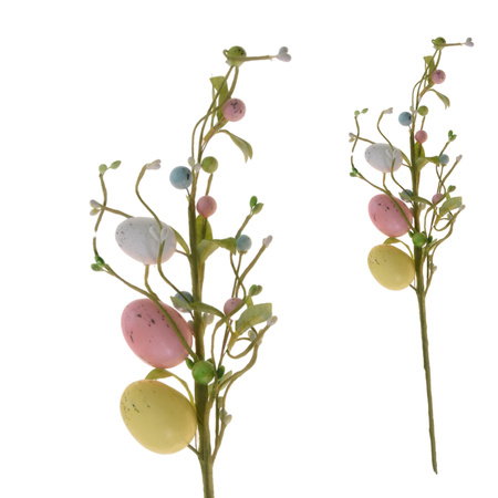 GAŁĄZKA STROIK WIELKANOCNA PISANKI KULKI JAJKA DO STROIKÓW DEKORACJA