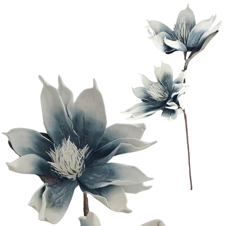 SZTUCZNE KWIATY ROŚLINY GAŁĄZKI GAŁĄZKA MAGNOLIA MAGNOLIE PIANKOWE 100 cm