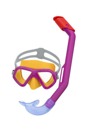 ZESTAW DO NURKOWANIA MASKA I FAJKA OKULARY I RURKA DO SNORKELINGU BESTWAY